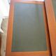 minister's desk - 2 drawers - solid wood - faux leather writing pad - Louis Philippe