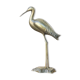 Heron in brass