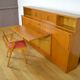 Daybed / Modular Desk Furnished in Vintage Blond Oak 1950