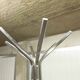 1960s industrial parrot coat rack chrome