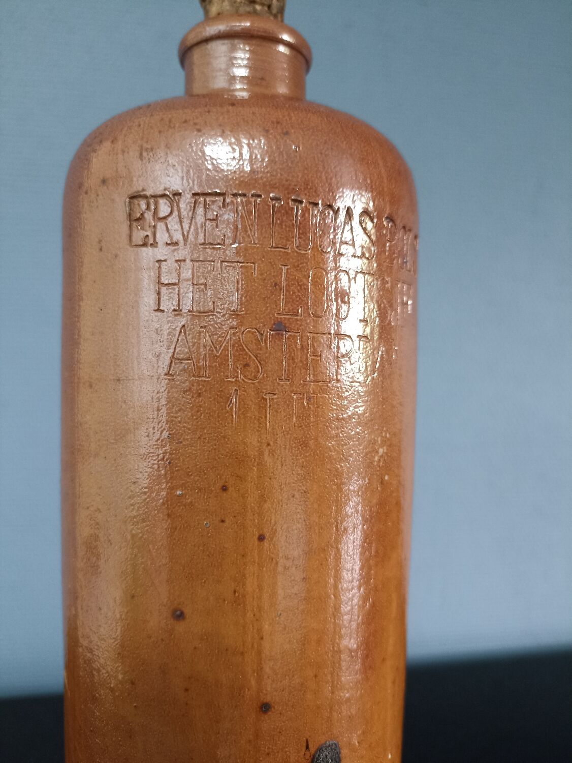 Stoneware bottle