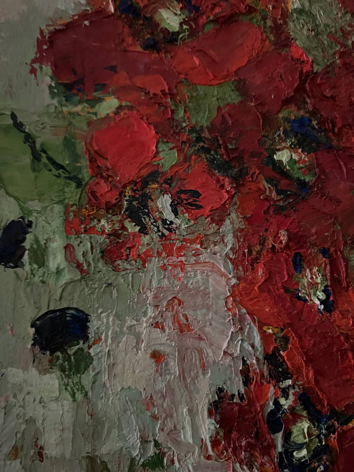 Oil painting on canvas by Idka Cohen.