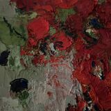 Oil painting on canvas by Idka Cohen.