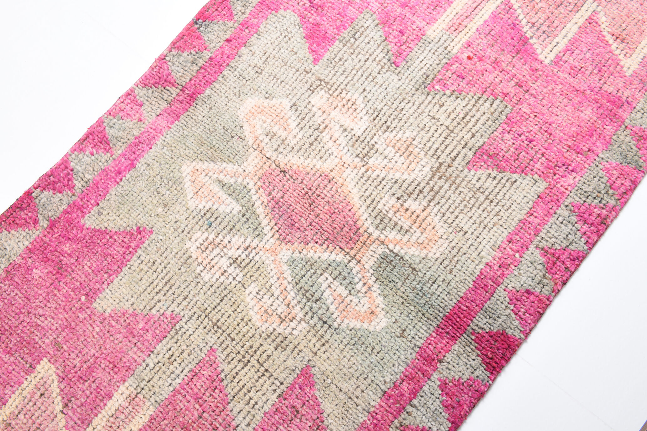 3x10 Turkish Vintage Runner Rug 3.1x9.11 ft