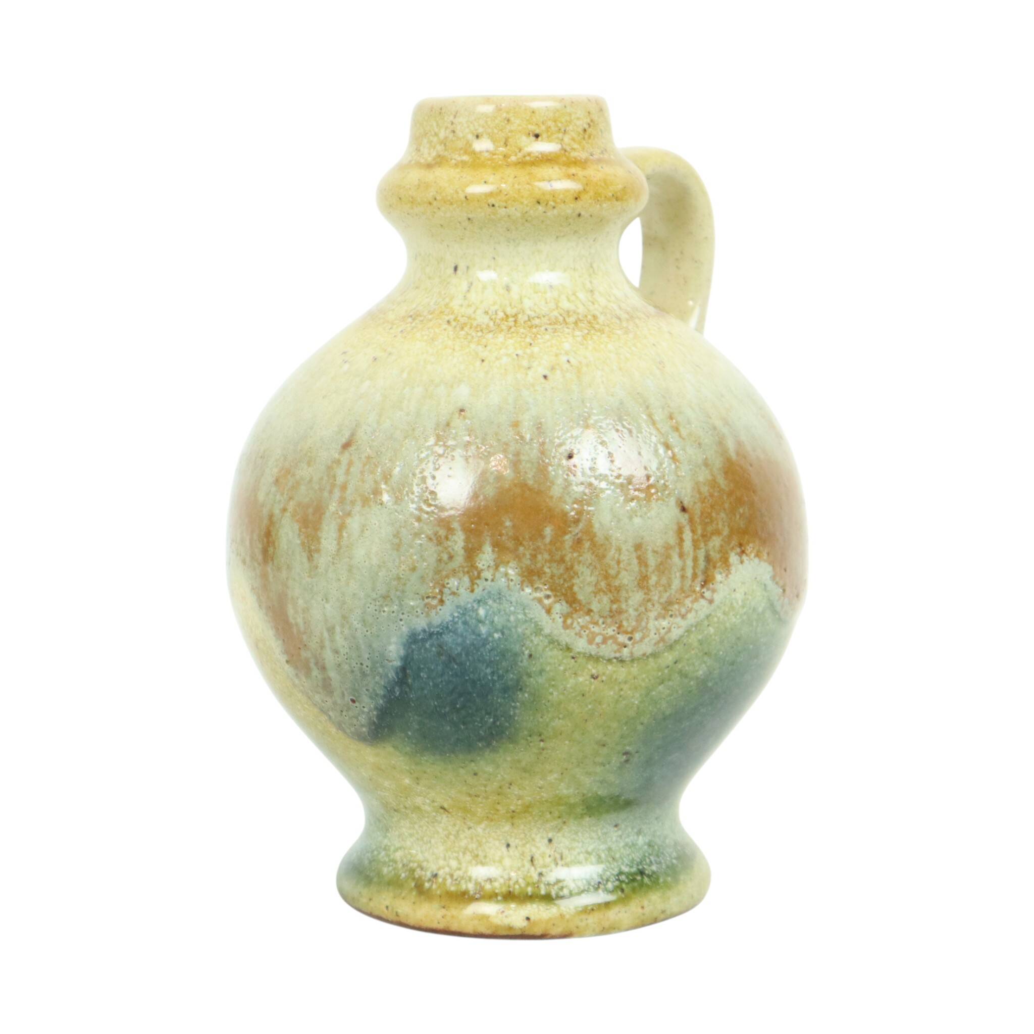 Petit vase Bolle vintage Fat Lava 4103, milieu du siècle