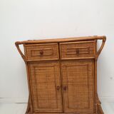 Rattan dresser 1960s