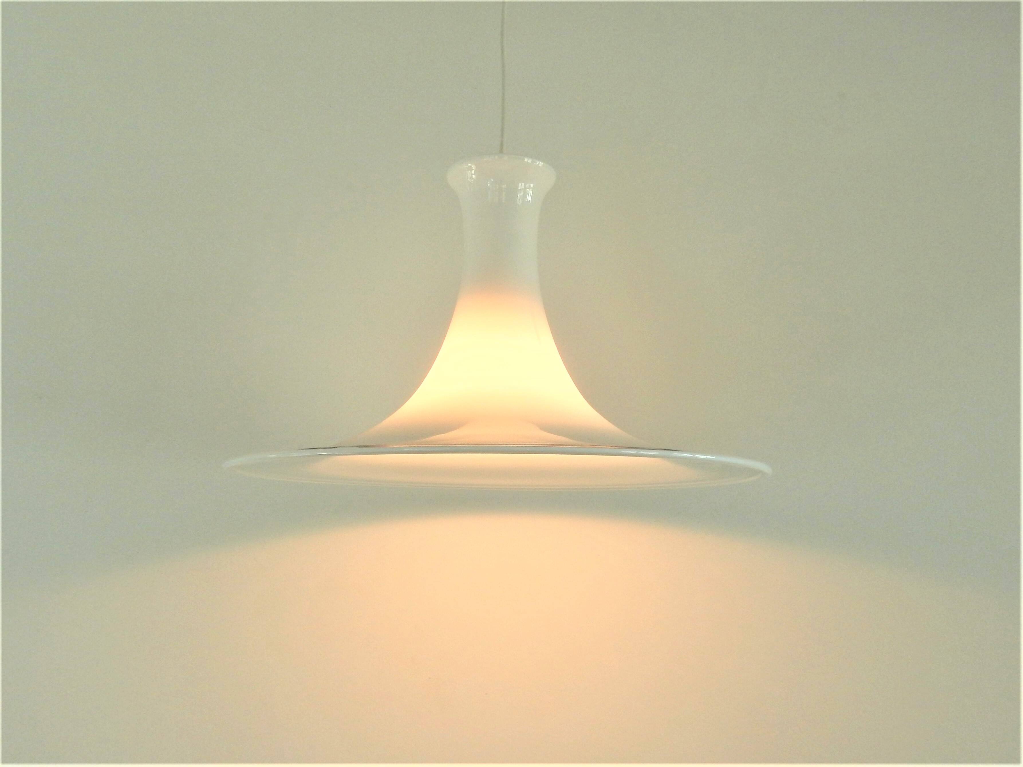 "Mandarin" pendant lamp by Michael Bang for Holmegaard/Royal Copenhagen, 1980's