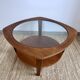 Mid-Century English teak coffee table
