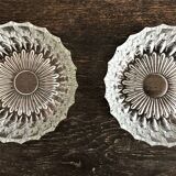 Ensemble de deux coupelles en verre
