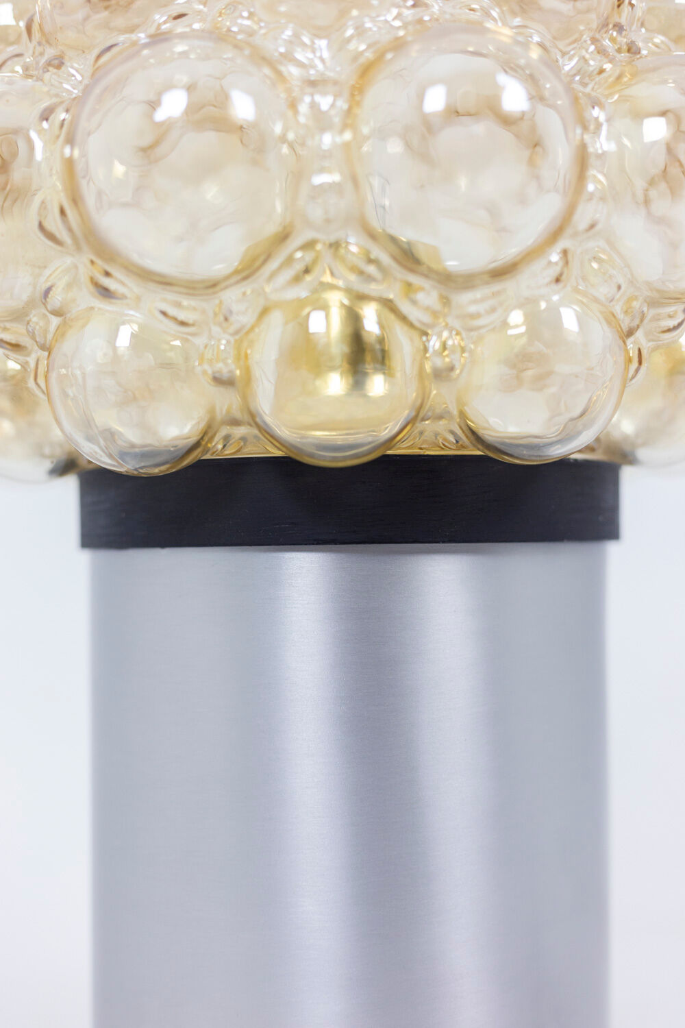 Glass luminaire, 1960s Helena Tynell for Glashütte Limburg