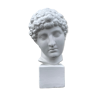 Buste Hermes en plâtre sur socle