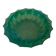 Cendrier Ancien LUMINARC Verre Moulé Vert Vintage