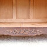 Evolutionary bookcase dressing room Oak Louis XV style