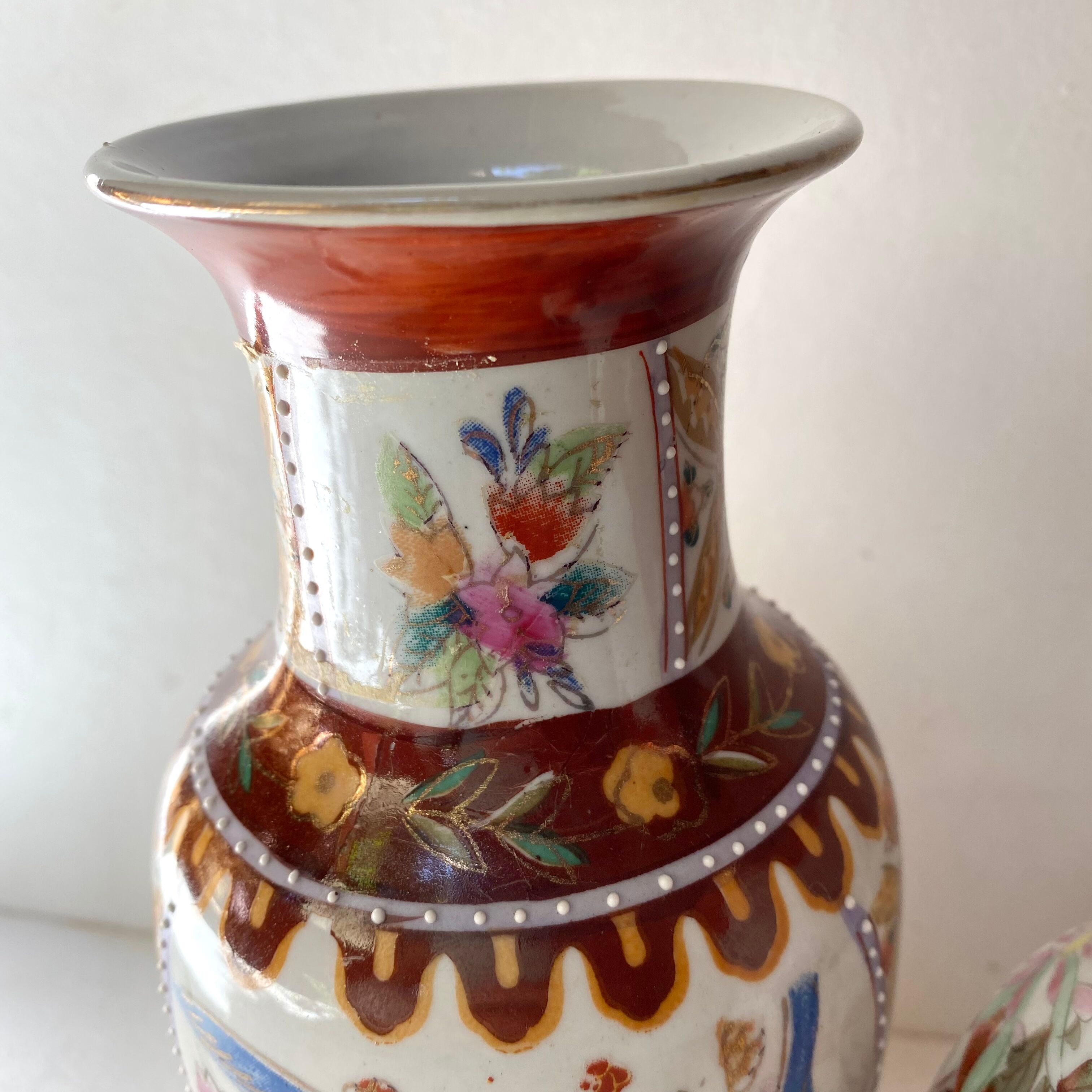Asian porcelain vase