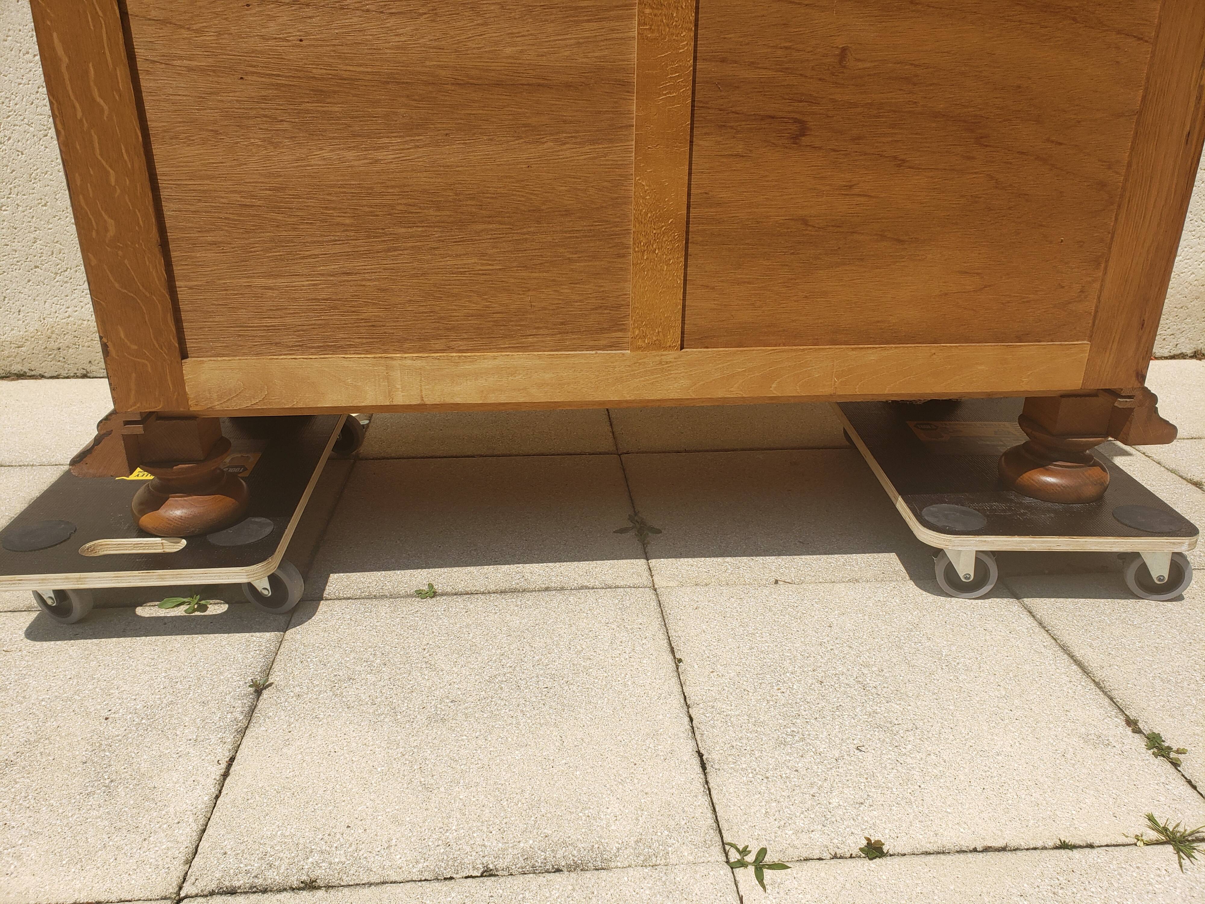 3-drawer chest of drawers in solid wood