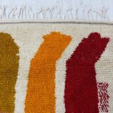 Handmade wool Berber rug 314 x 190 cm