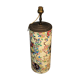 Lampe céramique Gien XIXème siècle