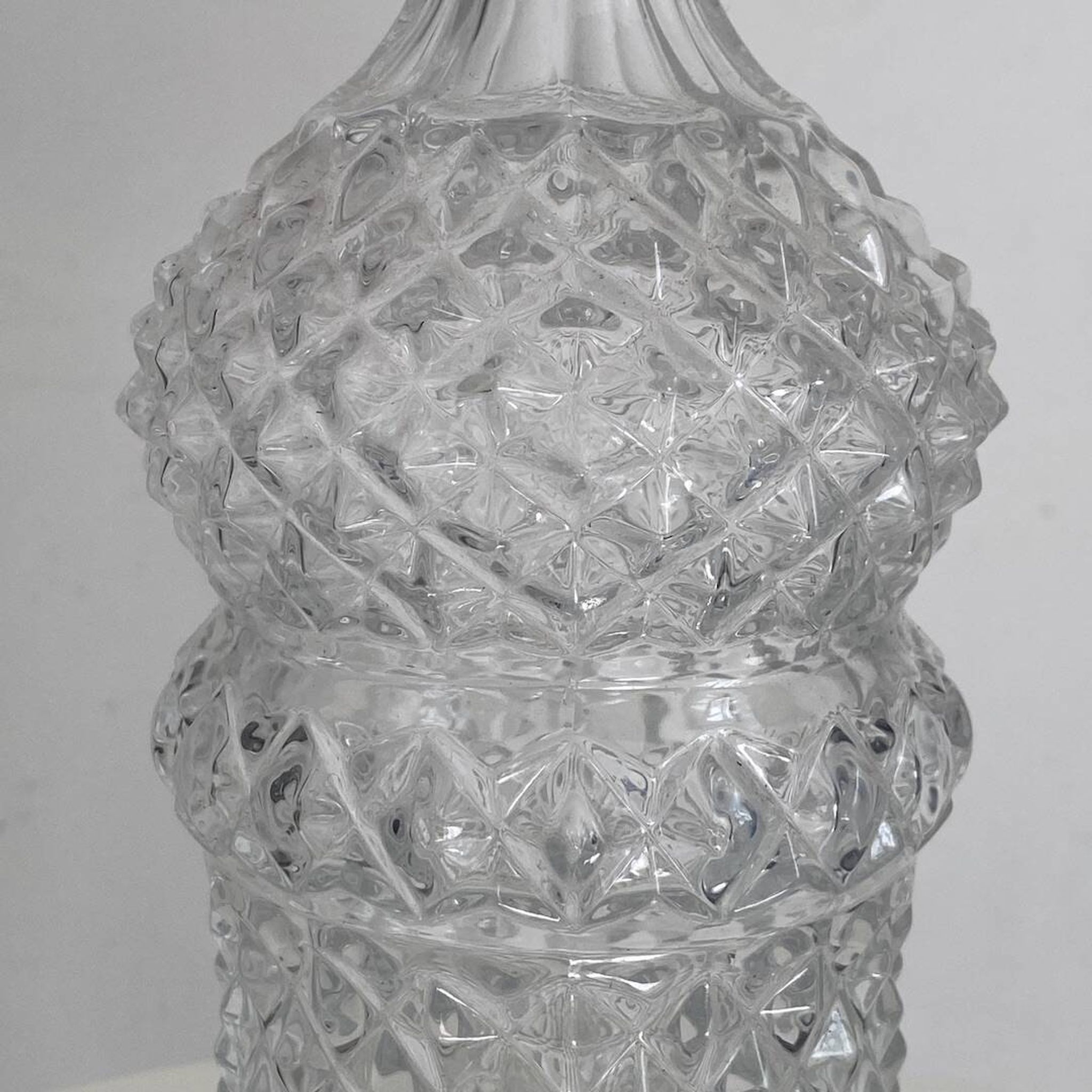 Vintage crystal carafe