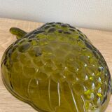 Plat creux vert forme raisin