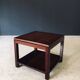 Postmodern Bamboo Side Table by Axel Vervoordt, Belgium, 1980s