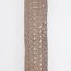 Pair of Modern Italian Brass and Murano Glass Textured Light Pink Wall Scon