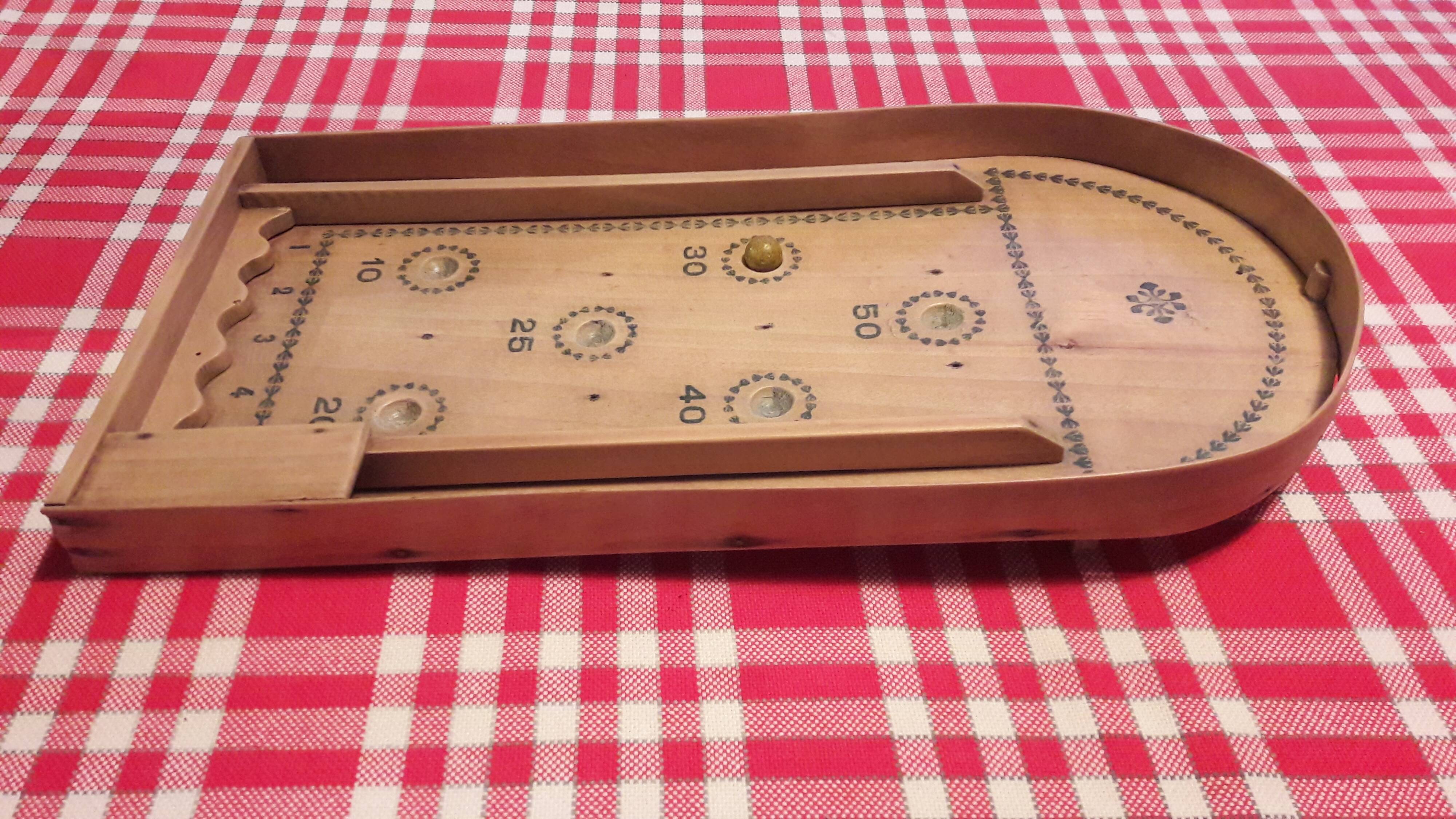 Table trifle game, old pinball