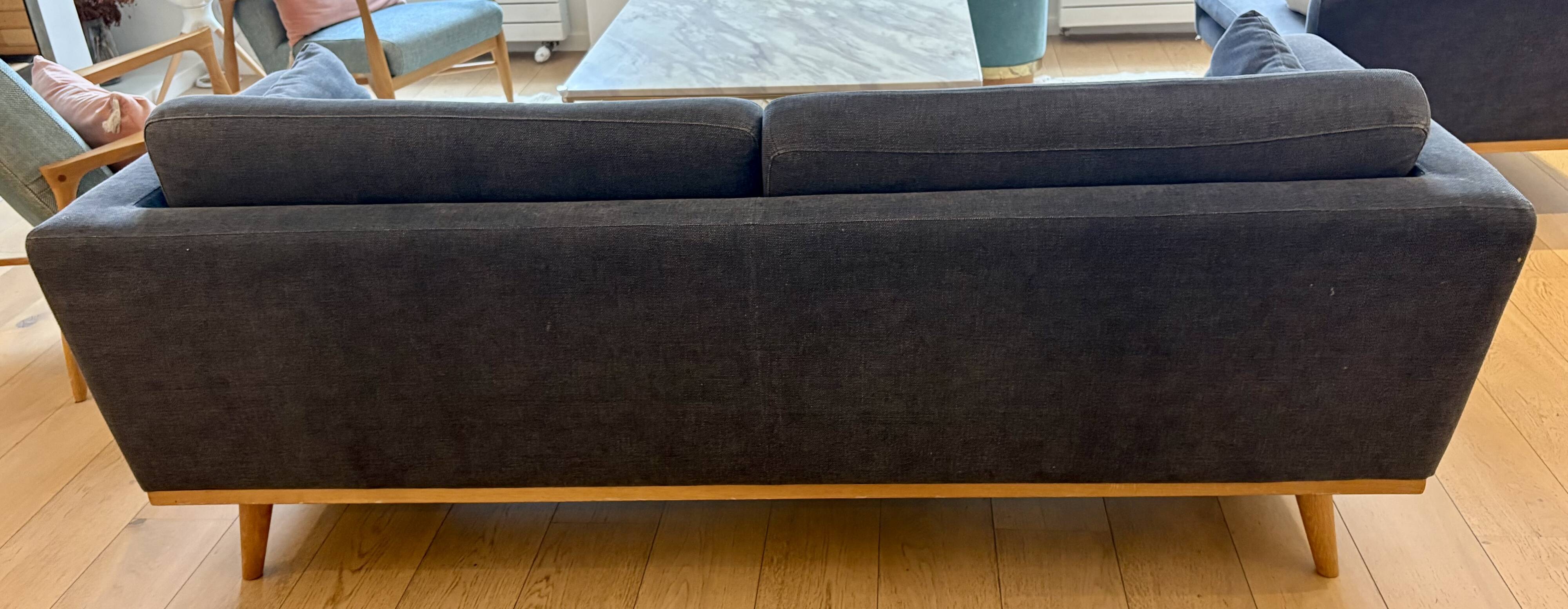 3-seater sofa Red Edition 210 - Storm Fabric T11