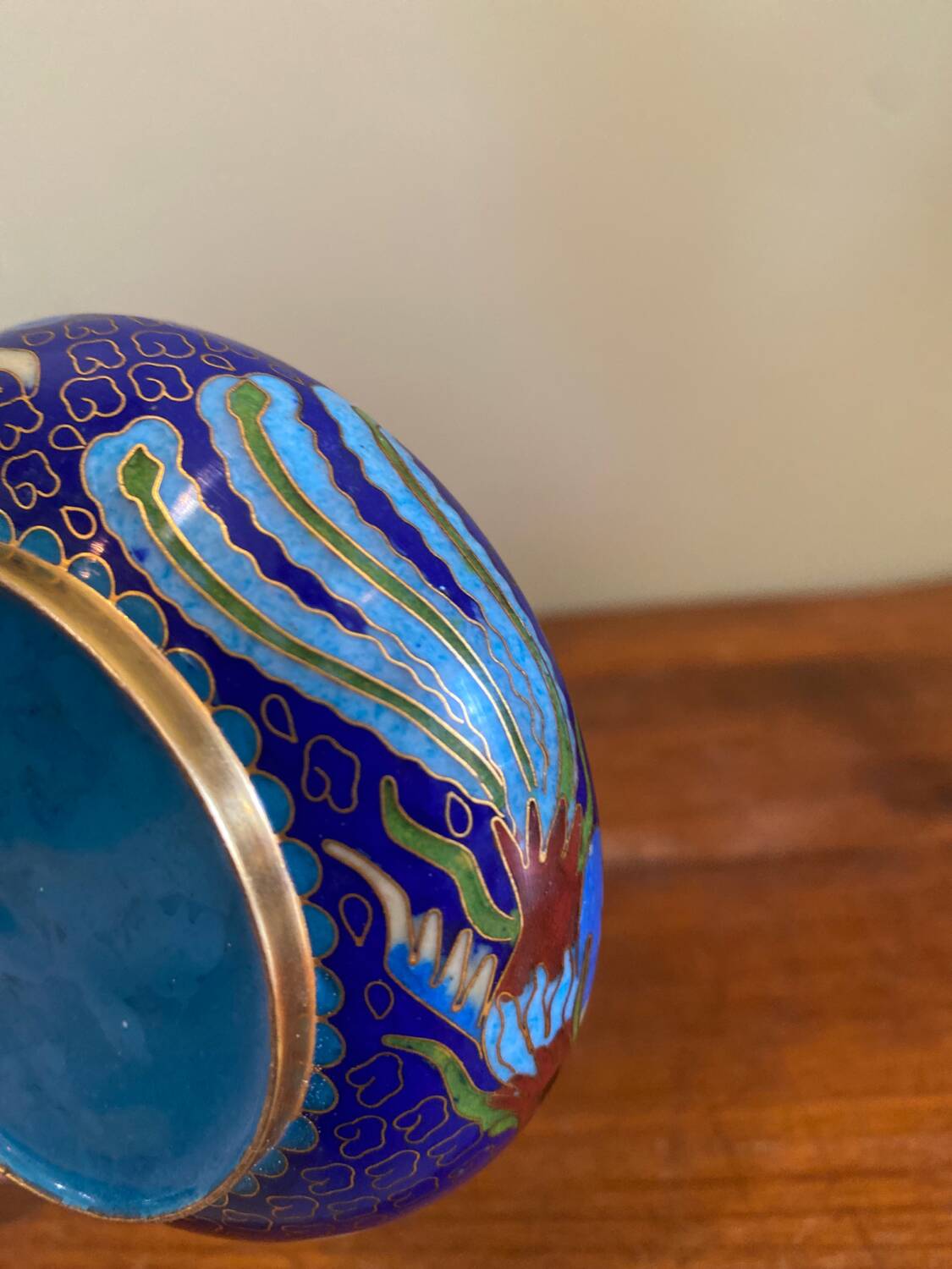 Cloisonné ashtray
