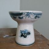 Keraluc Quimper candlestick picnic signed