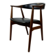 Vintage Scandinavian teak armchair model 213 by Th Harlev for Farstrup Møbler, 60s