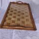 Woven wooden tray