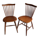 Two Scandinavian Chairs by Yngve Ekstrom for Pastoe 1960
