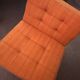"Samurai" armchair by Joseph André Motte, Airborne