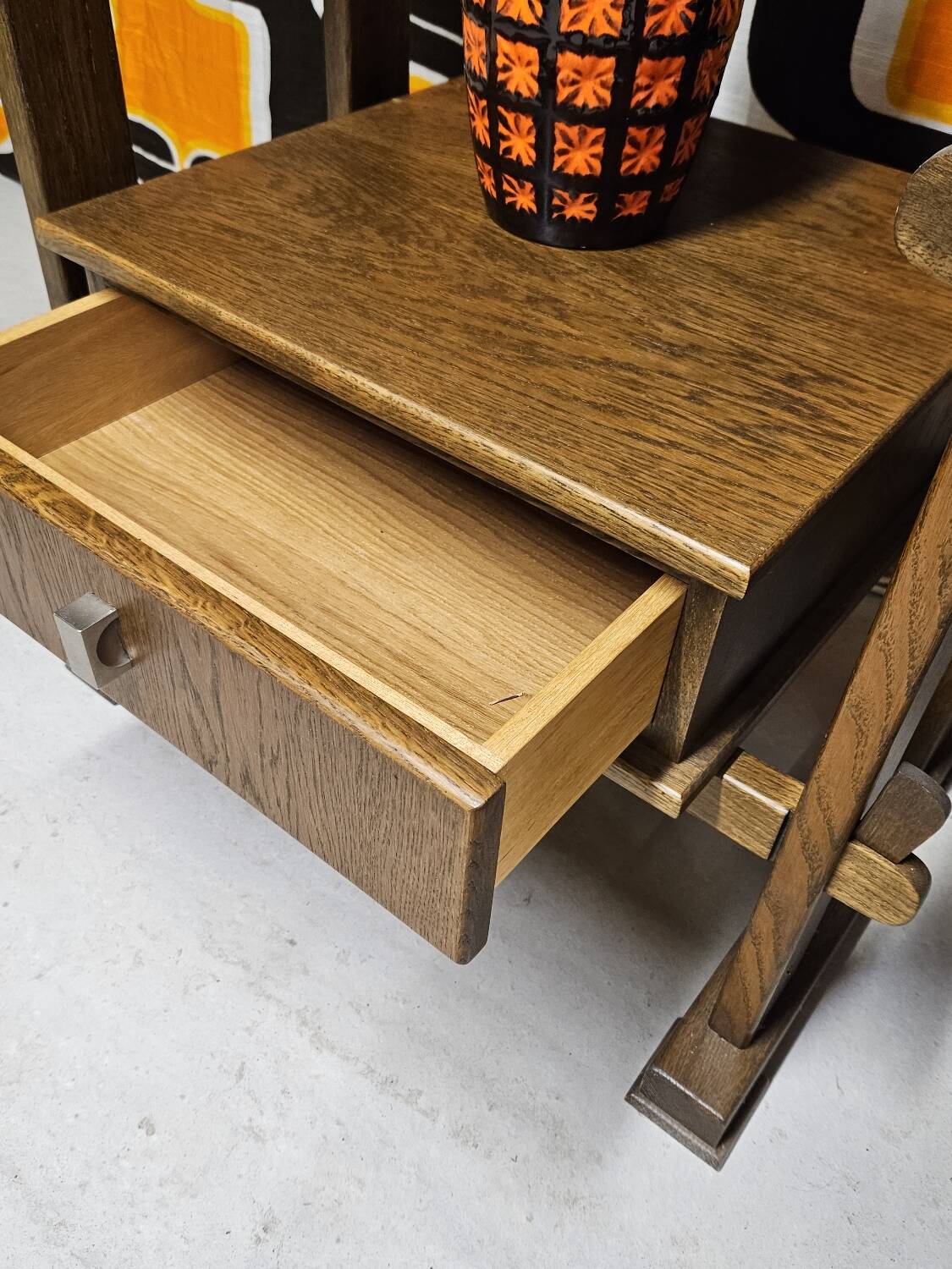 Vintage modular furniture 1970" library desk