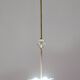 Art Deco pendant light Murano glass by Barovier, 1950