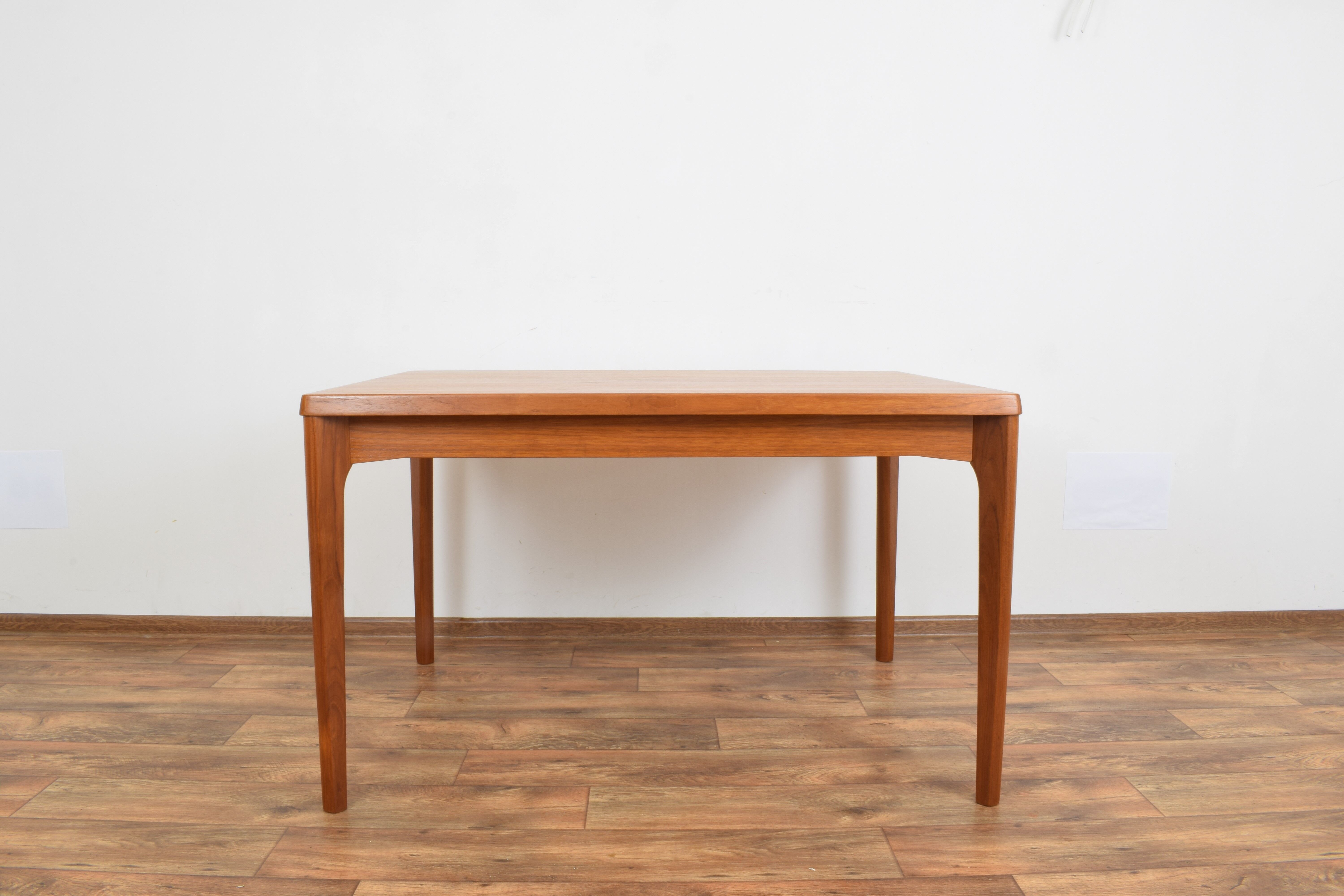 Teak extendable dining table by Henning Kjærnulf for Vejle Mobelfabrik, 1960s