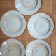 Lot 6 plates old creves Saxony