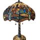 Tiffany style table lamp - Iconic "Dragonfly" model (Dragonflies)