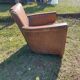 1930s leather club armchair