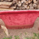 sofa/seating lounge set and 4 toad chairs
