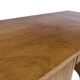 Art deco birch wood compact desk 1960