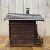 Maquette de chalet en bois