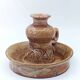 Stoneware candlestick by Pierre Pigaglio – Saint-Amand-en-Puisaye