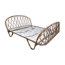 Rattan basket bed year 50