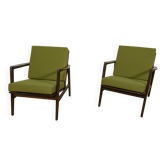 Ensemble de fauteuils modèle 300-139 de la fabrique de meubles Swarzędz, années 1960