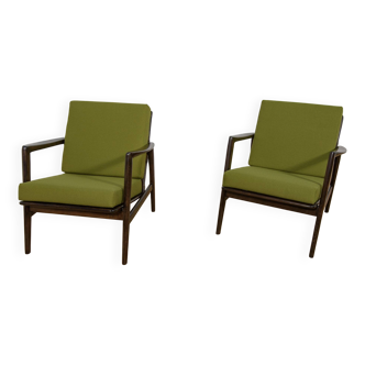 Set of Model 300-139 Armchairs from Swarzędz Furniture Factory, 1960s