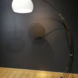 Arc floor lamp with marble foot, 60s