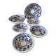6 hand-painted ceramics – Desuir - Sicily