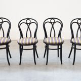 Set of 4 chairs from the 1950s