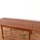 Mid-Century Danish Teak Extendable Dining Table, 1960s.